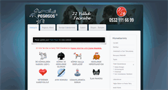 Desktop Screenshot of pegasos.com.tr
